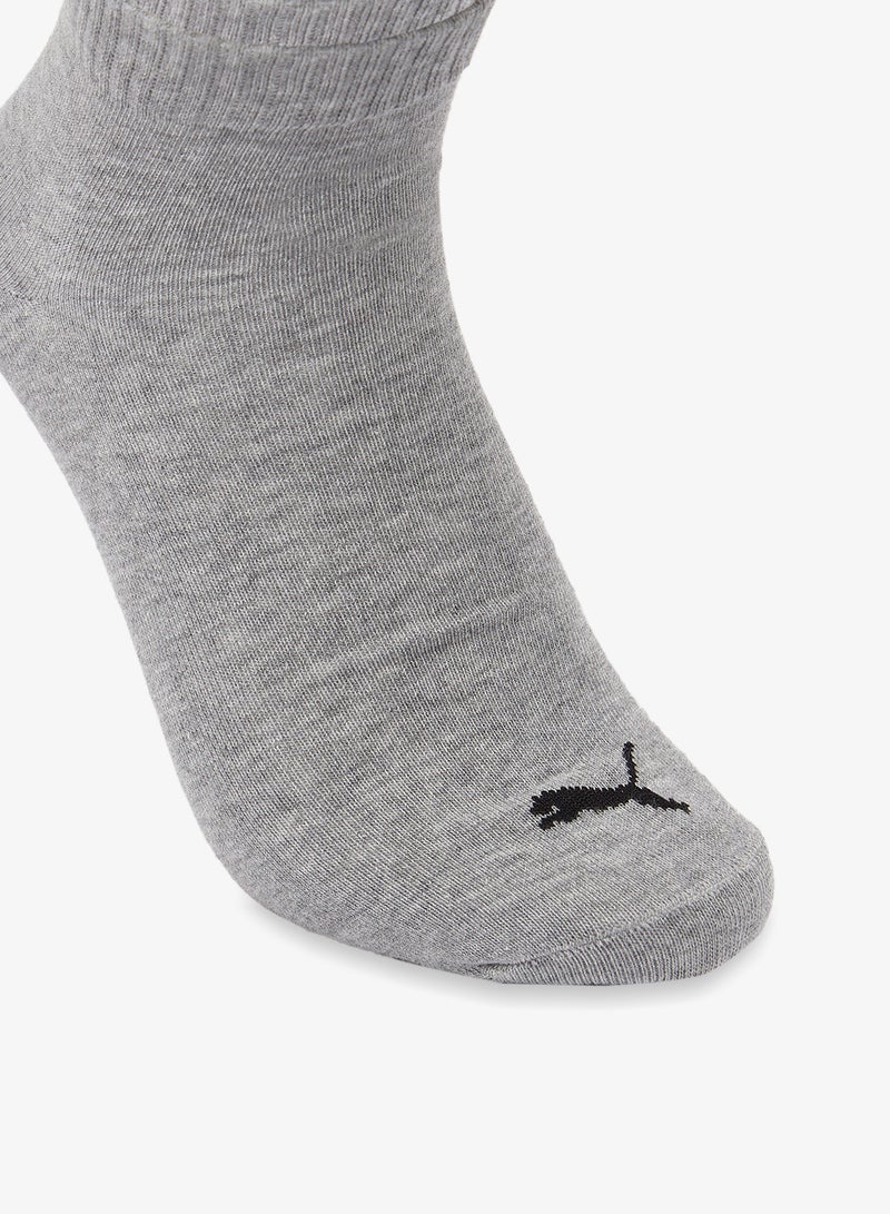 PUMA 3 Pack Plain Quarter Socks - Image 5